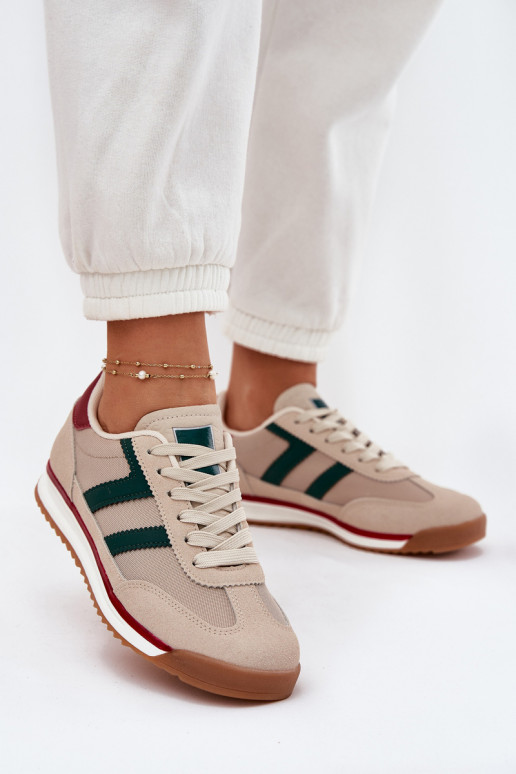 Basso Scarpe modello sneakers Femminile beige Rulaana