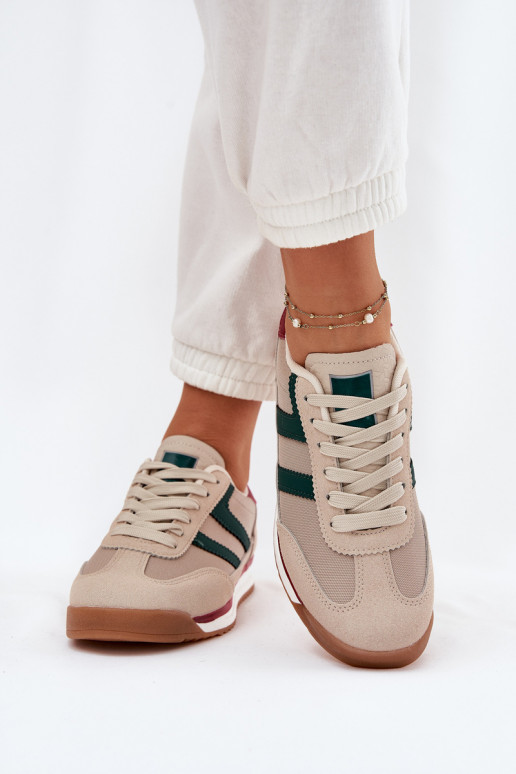 Basso Scarpe modello sneakers Femminile beige Rulaana