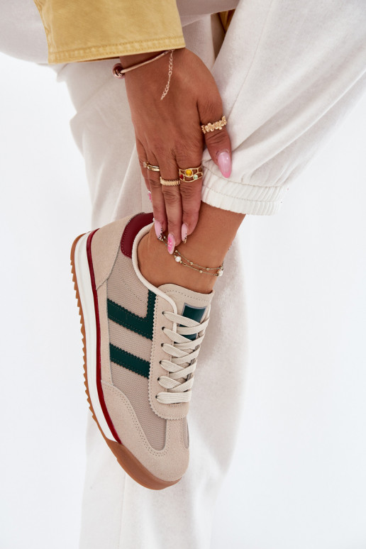 Basso Scarpe modello sneakers Femminile beige Rulaana