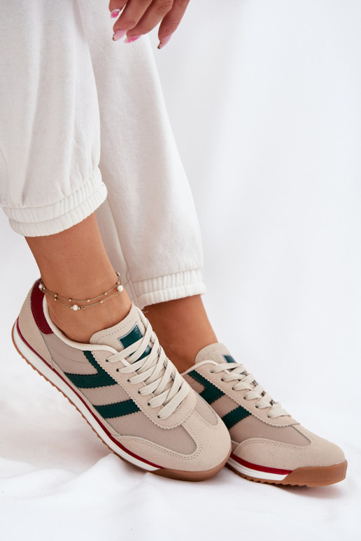 Basso Scarpe modello sneakers Femminile beige Rulaana
