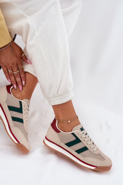 Basso Scarpe modello sneakers Femminile beige Rulaana