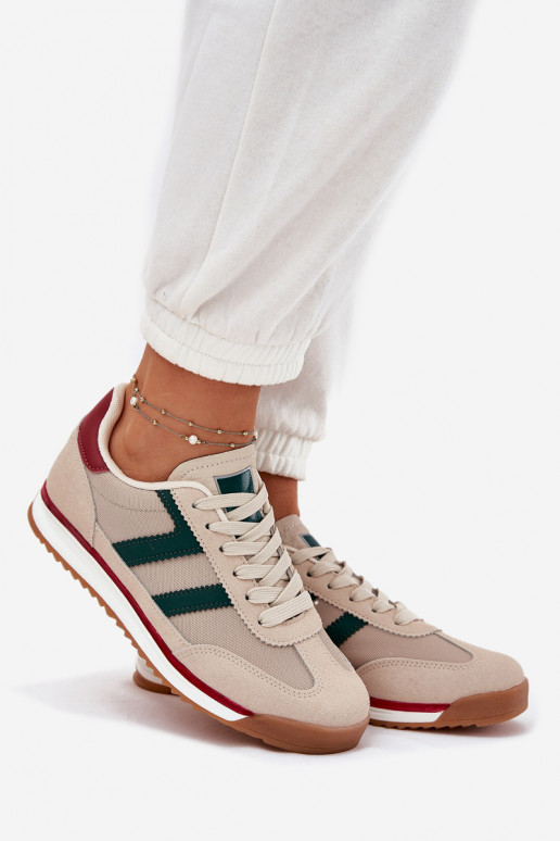 Basso Scarpe modello sneakers Femminile beige Rulaana