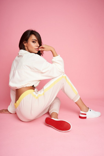 Sneaker in pelle naturale BIG STAR FF274174 bianco e rosso 2