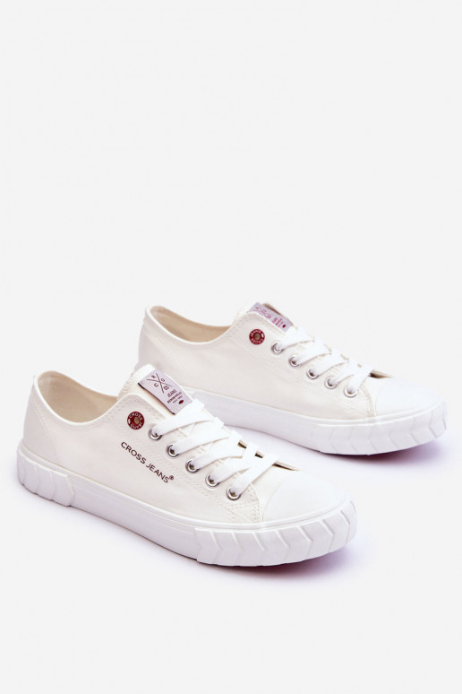 Elegantello classico Scarpe da donna Cross Jeans LL2R4052 Colore bianco