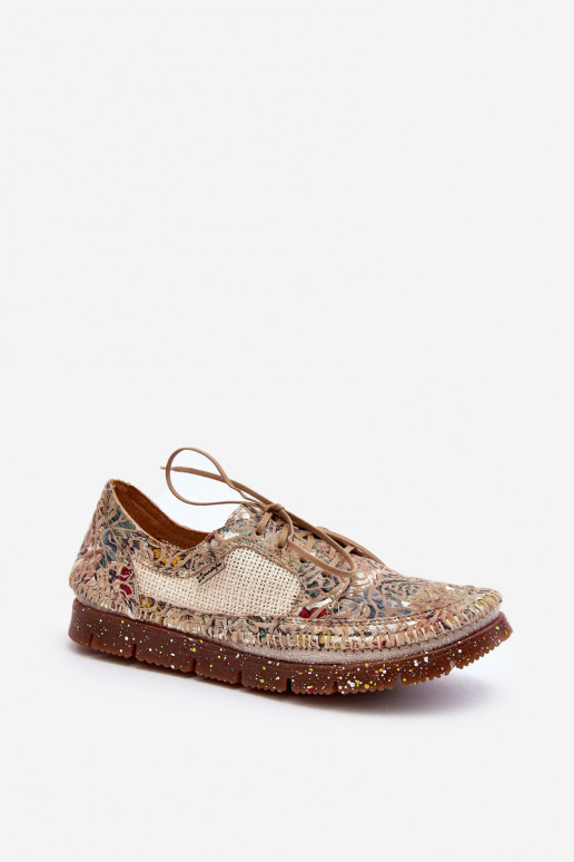 Elegantellato scarpe Femminile Deveciejka 06347-04 beige