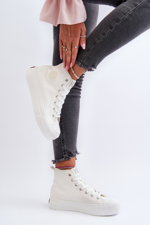 Scarpe per il tempo libero Alto Lee Cooper LCIN-24-02-2132 Colore bianco