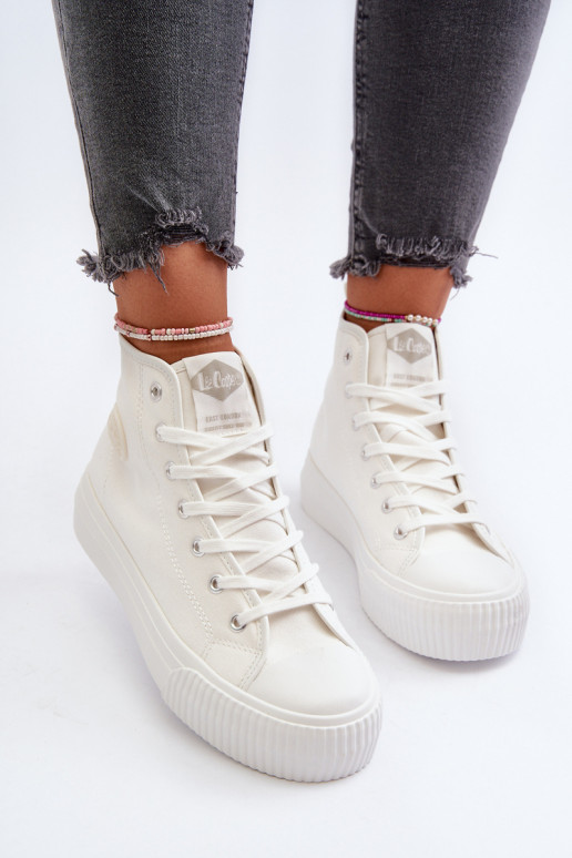 Scarpe per il tempo libero Alto Lee Cooper LCIN-24-02-2132 Colore bianco