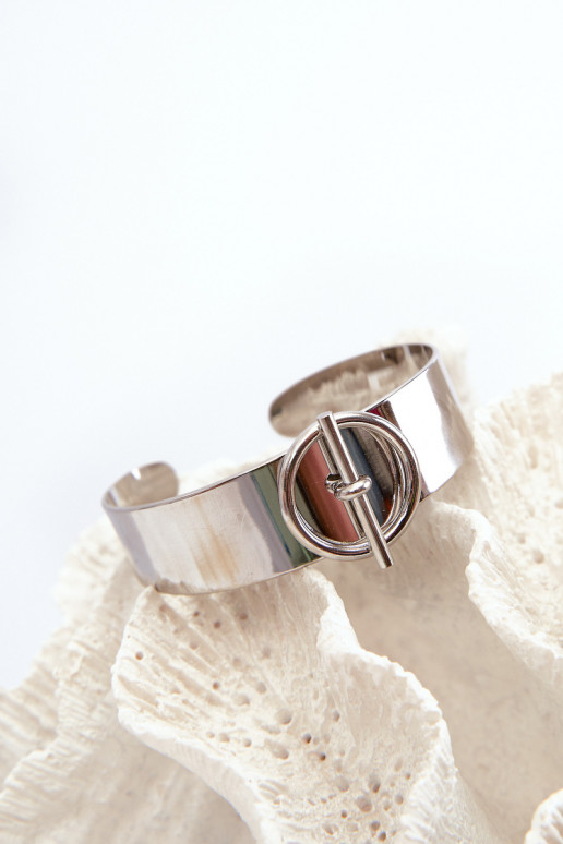 Un braccialetto Femminile con ornamenti Stal NierdzeAna color argento