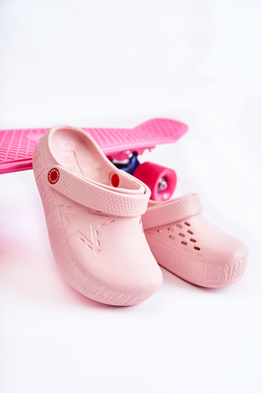 Infantile Pantofole leggere Crocs Big Star II375007 colore rosa