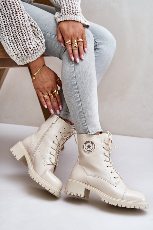 Stivaletti da lavoro Al Castello riscaldamento beige Soratta