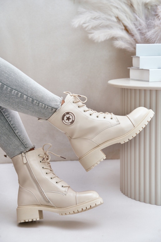 Stivaletti da lavoro Al Castello riscaldamento beige Soratta