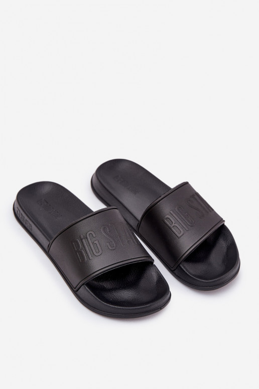 Pantofole in schiuma leggera Deveschio Big Star MM174322 colore nero