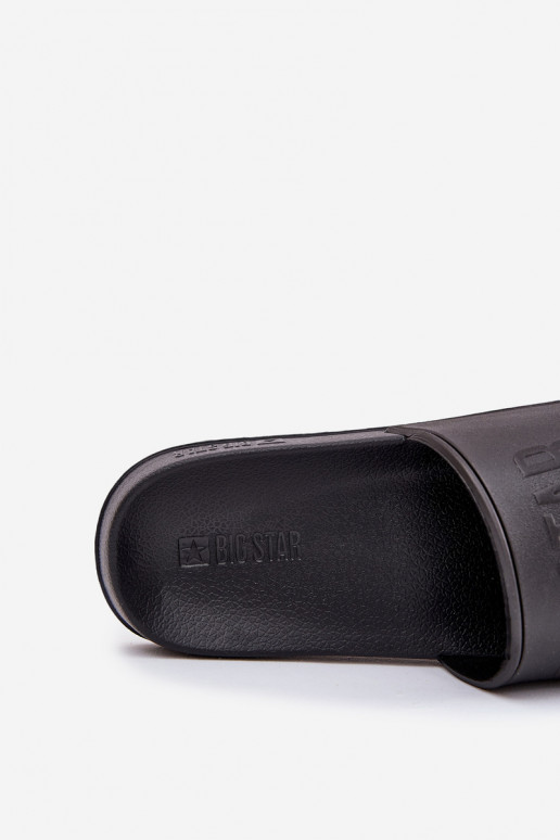 Pantofole in schiuma leggera Deveschio Big Star MM174322 colore nero