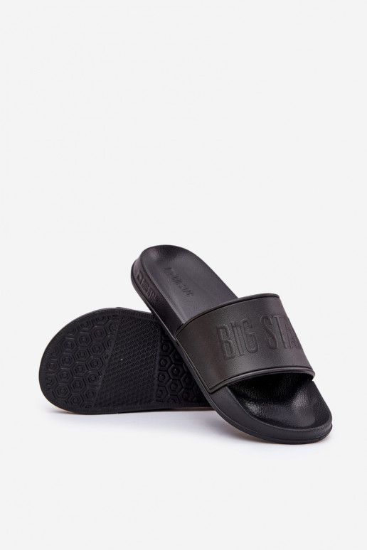 Pantofole in schiuma leggera Deveschio Big Star MM174322 colore nero