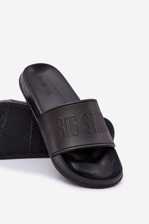 Pantofole in schiuma leggera Deveschio Big Star MM174322 colore nero