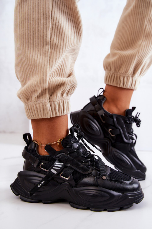 scarpe da ginnastica Scarpe modello sneakers GOE JJ2N4083 colore nero