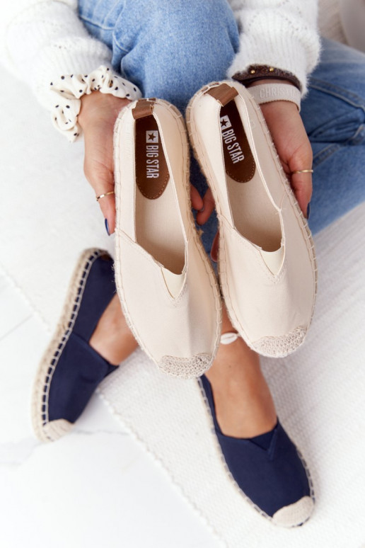espadrillas Su una suola pinto Big Star HH274501 beige