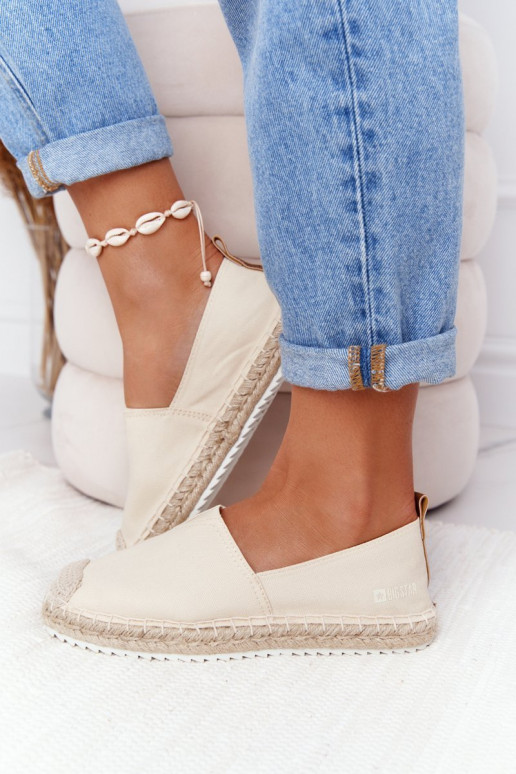 espadrillas Su una suola pinto Big Star HH274501 beige