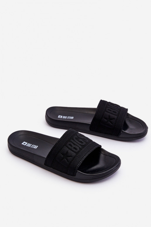 Femminile Pantofole alla moda Big Star LL274A158 colore nero