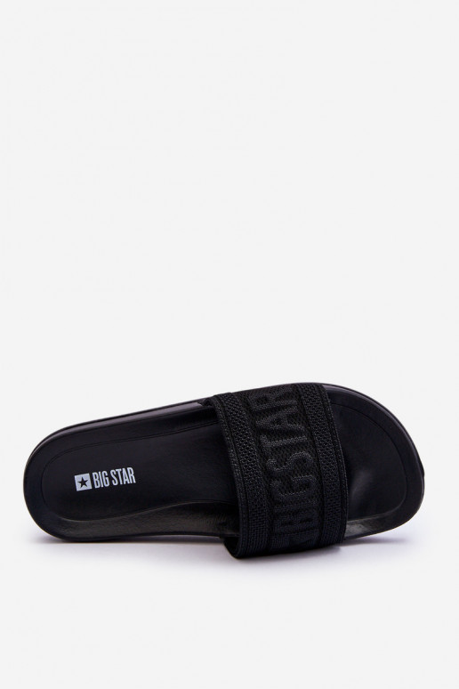 Femminile Pantofole alla moda Big Star LL274A158 colore nero