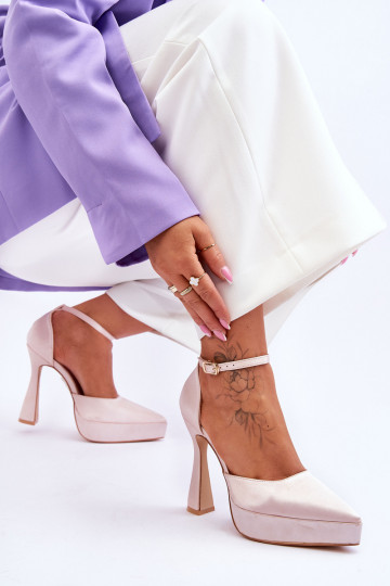 Alla moda Scarpe Su un perno più largo Tonalità rosa chiaro Devedness 2