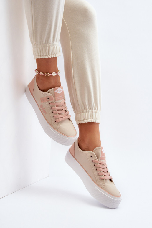 Scarpe per il tempo libero Lee Cooper LCIN-24-31-2196 beige