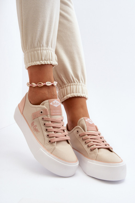  Scarpe per il tempo libero Lee Cooper LCIN-24-31-2196 beige