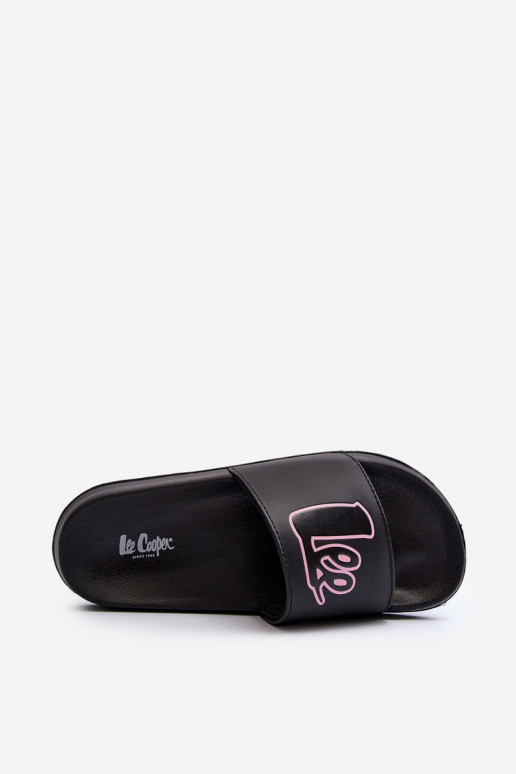 Femminile Pantofole Lee Cooper LCIN-24-42-2482L colore nero