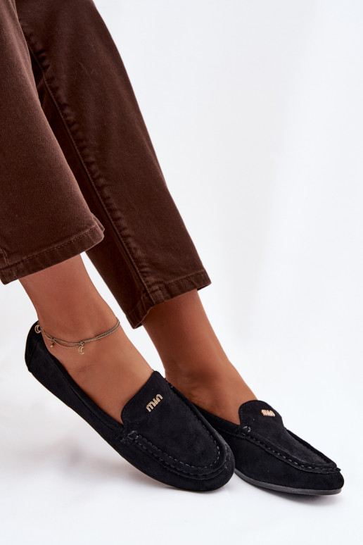 mocassini da donnaPiccolom colore doratom Detalem colore nero Sarivelle