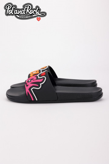Infradito Pol'and'Rock Festival X Big Star SS174508 nere