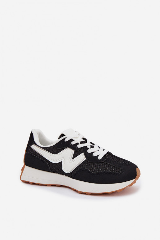 scarpe da ginnastica Femminile con una piattaforma colore nero Janelora