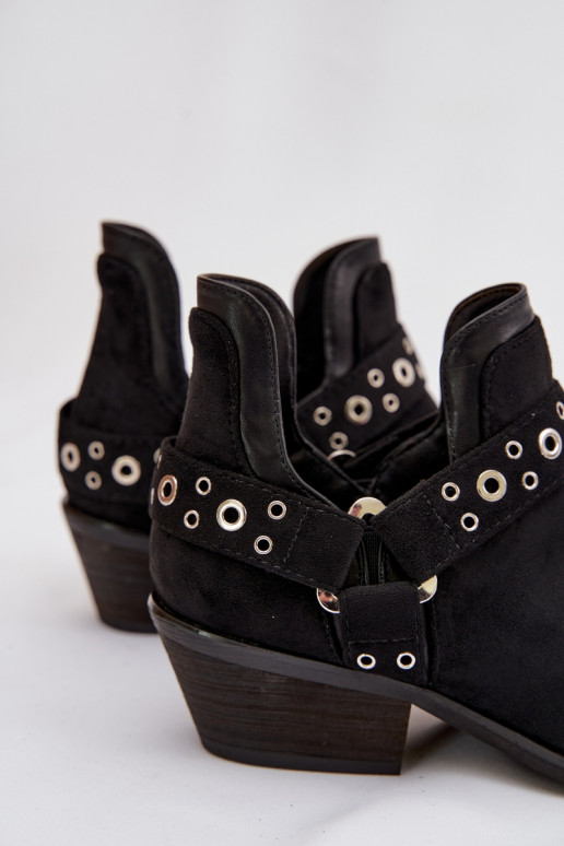 Stivali da donna Con ritagli I Paskami colore nero Vannessae