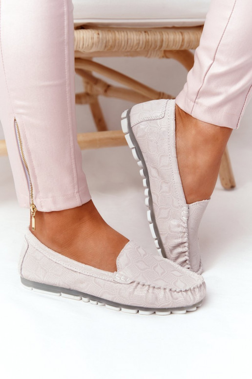 Pelle Mocassini RIO FLORE Eco-Friendly beige