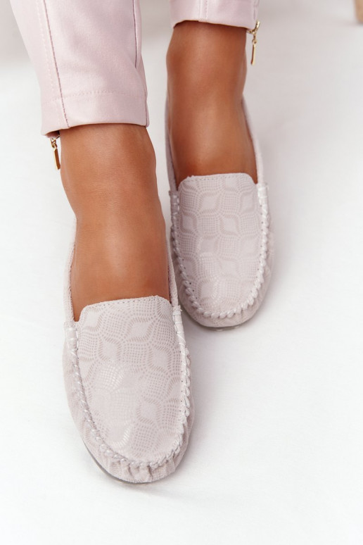 Pelle Mocassini RIO FLORE Eco-Friendly beige