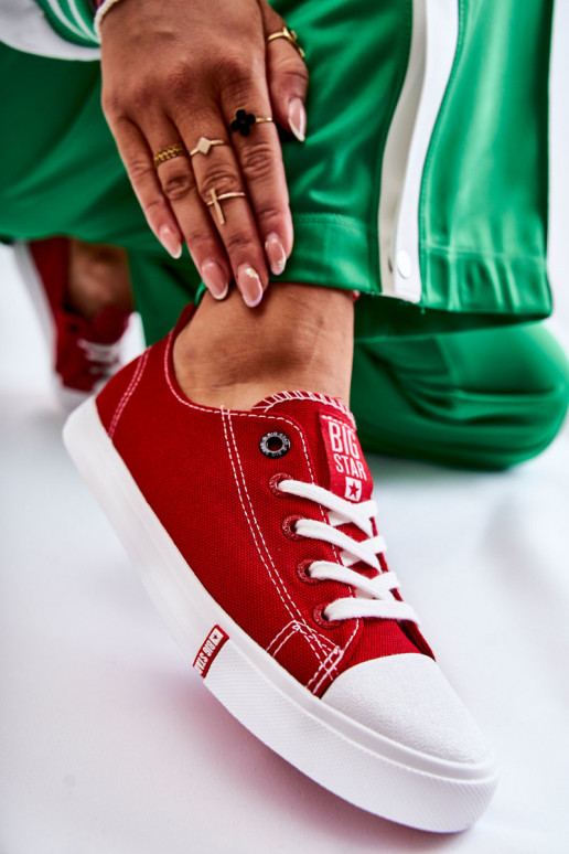 Scarpe da donna Big Star FF274089 colore rosso