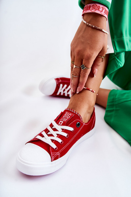 Scarpe da donna Big Star FF274089 colore rosso