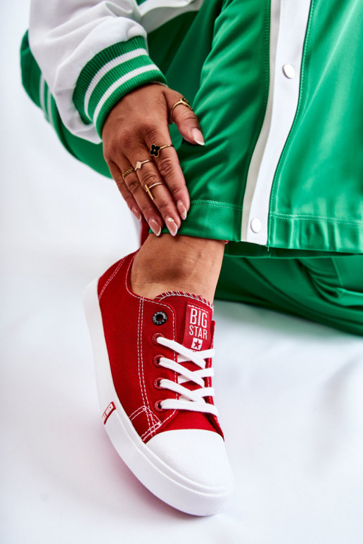 Scarpe da donna Big Star FF274089 colore rosso