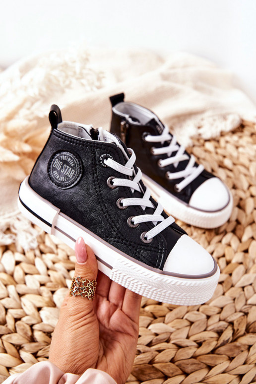 Scarpe per bambini con suola BIG STAR II374003 colore nero