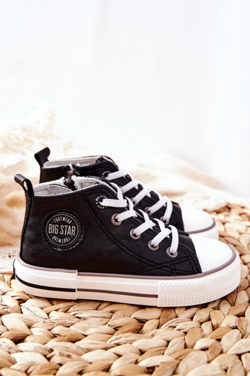 Scarpe per bambini con suola BIG STAR II374003 colore nero