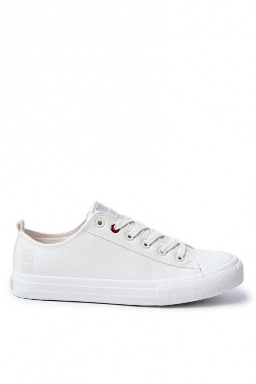 Scarpe da ginnastica da uomo in pelle BIG STAR JJ174006 Colore bianco