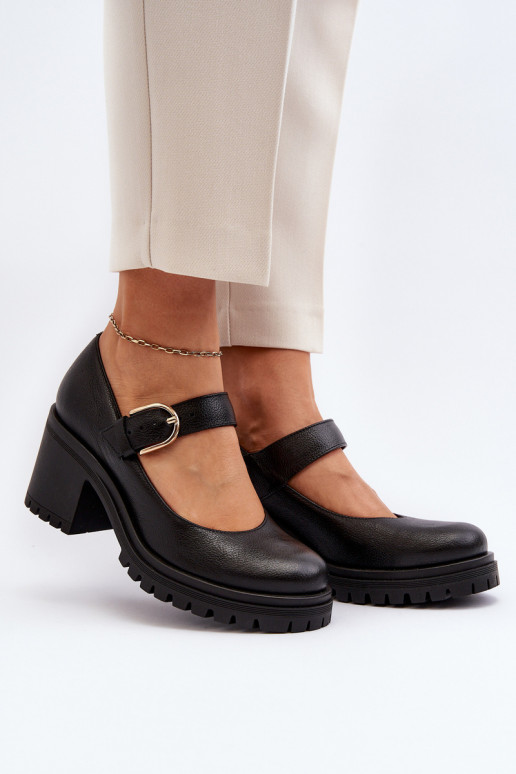 Zazoo 20166 Pelle Scarpe colore nero