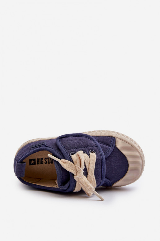 Scarpe per il tempo libero per bambini HI-POLY SYSTEM BIG STAR NN374016 blu scuro