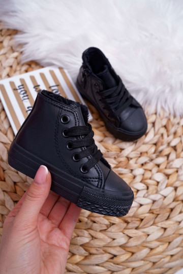 Infantile riscaldamento scarpe per il tempo libero con suola colore nero Filemon