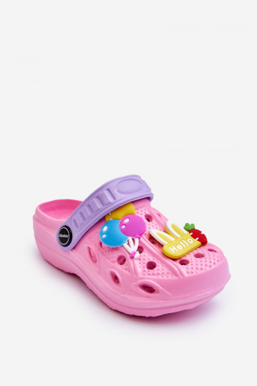 Infantile Pantofole leggere  Crocs Pantofole colore rosa SAeets