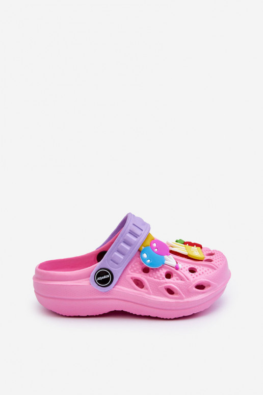 Infantile Pantofole leggere  Crocs Pantofole colore rosa SAeets