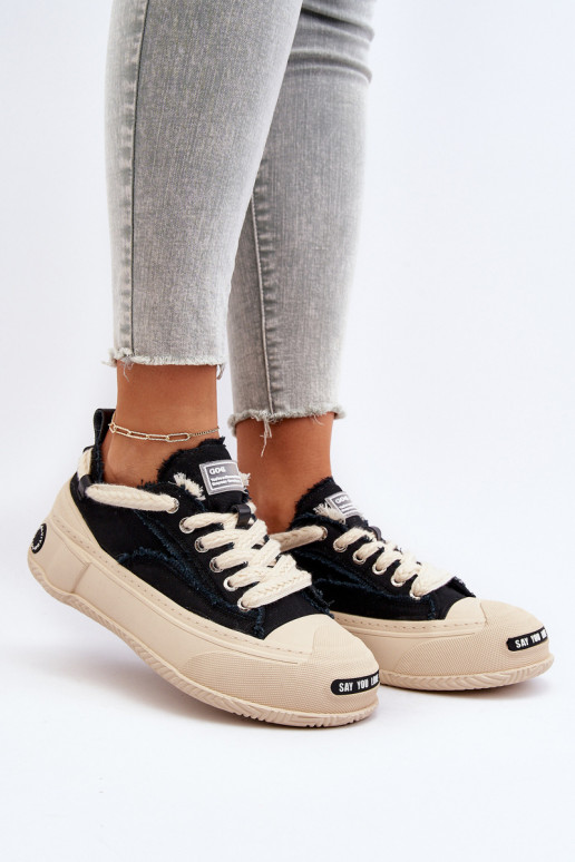 Femminile Scarpe modello sneakers GOE NN2N4061 colore nero