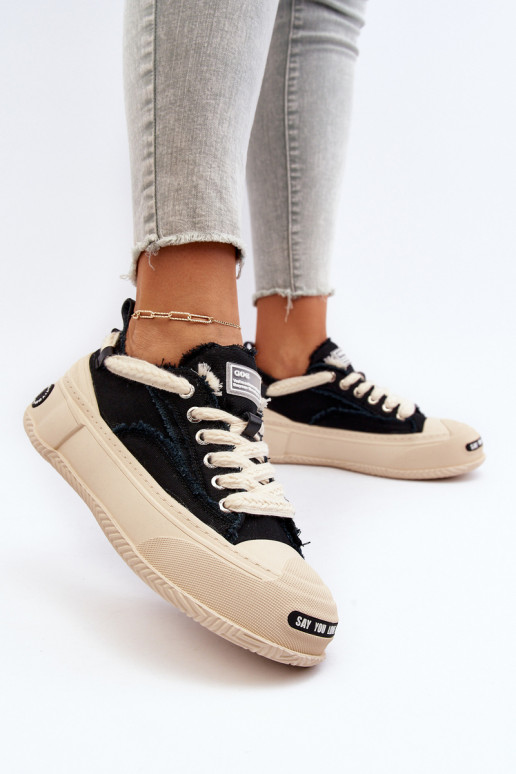 Femminile Scarpe modello sneakers GOE NN2N4061 colore nero