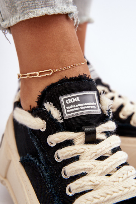 Femminile Scarpe modello sneakers GOE NN2N4061 colore nero