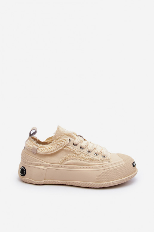 Femminile Scarpe modello sneakers GOE NN2N4060 beige
