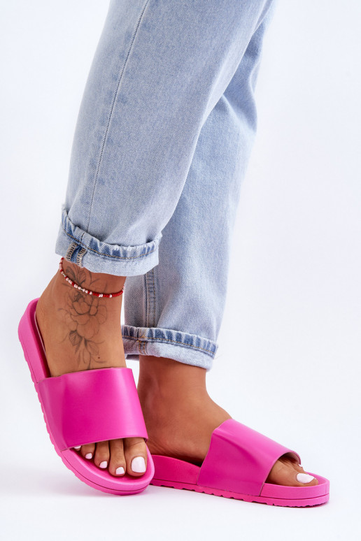 Elegantello classico Femminile Pantofole colore rosa Rolien